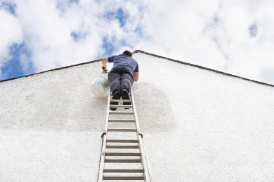 Peinture extérieure à Saint-Éloi — façades et ravalement